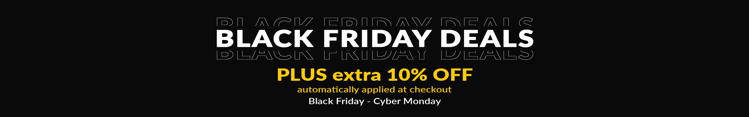 Black Friday Sale