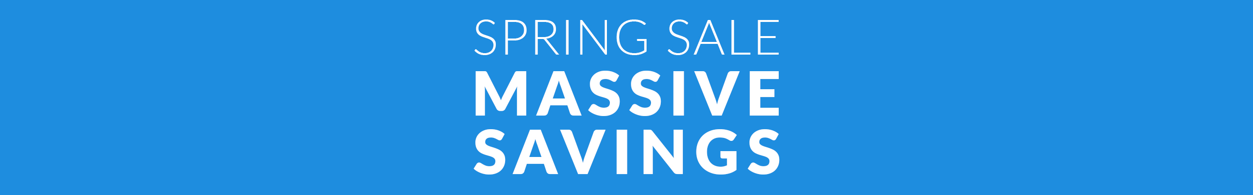 Spring Sale