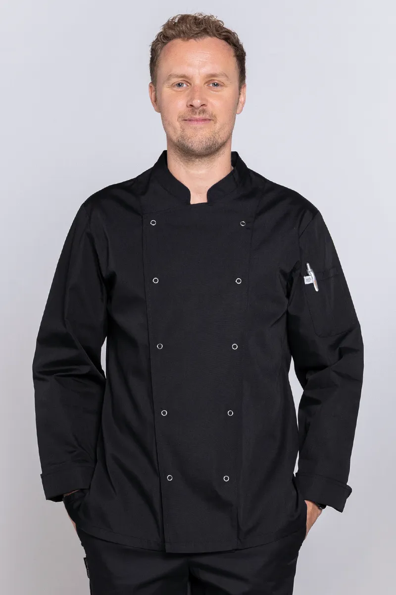 Alex Press Stud Black