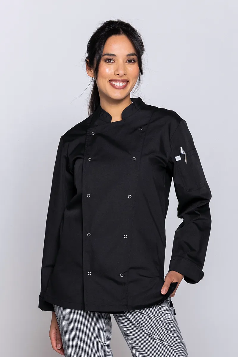 Alex Press Stud Black