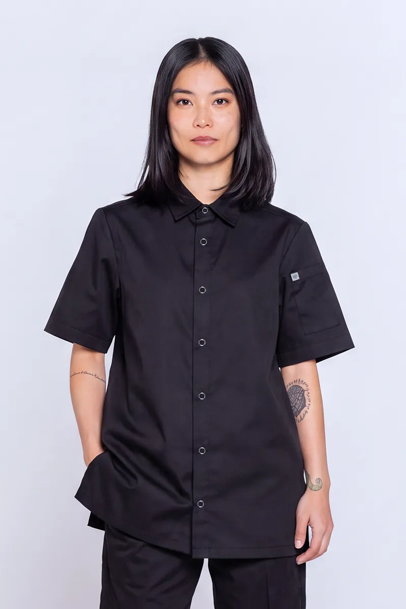 Arlo Chef Shirt Black-2XL