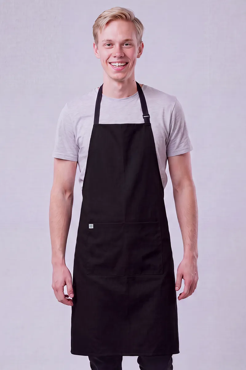Chef Bib Black