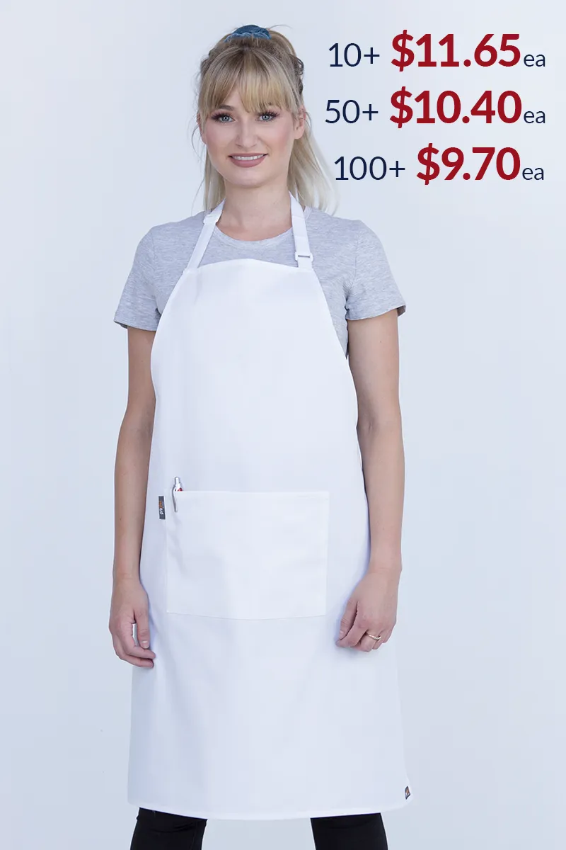 Chef Bib White