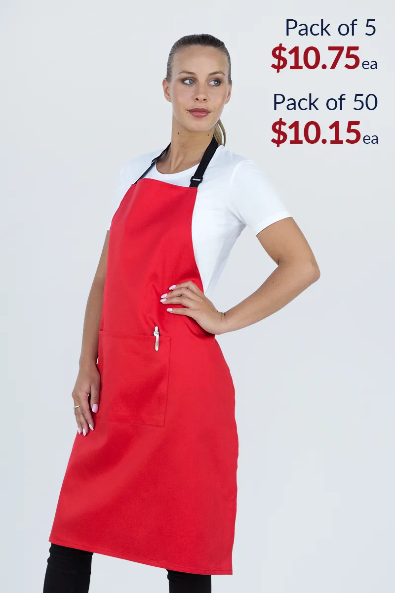 Chef Bib Red