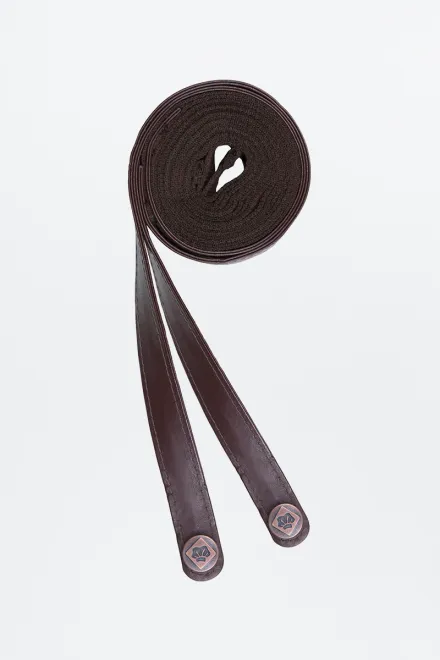 Apron Strap PVC Chocolate Brown