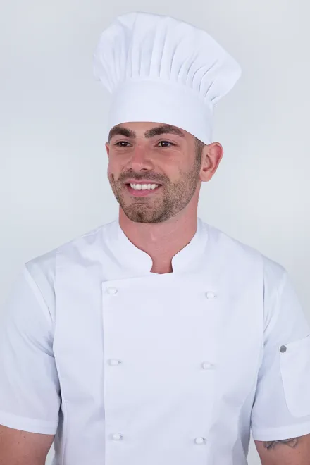 Adjustable Chef Hat White