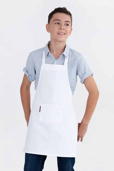 Kids Apron White