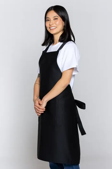 Crossback Bib Apron Black, Buy Online - Aussie Chef Aprons