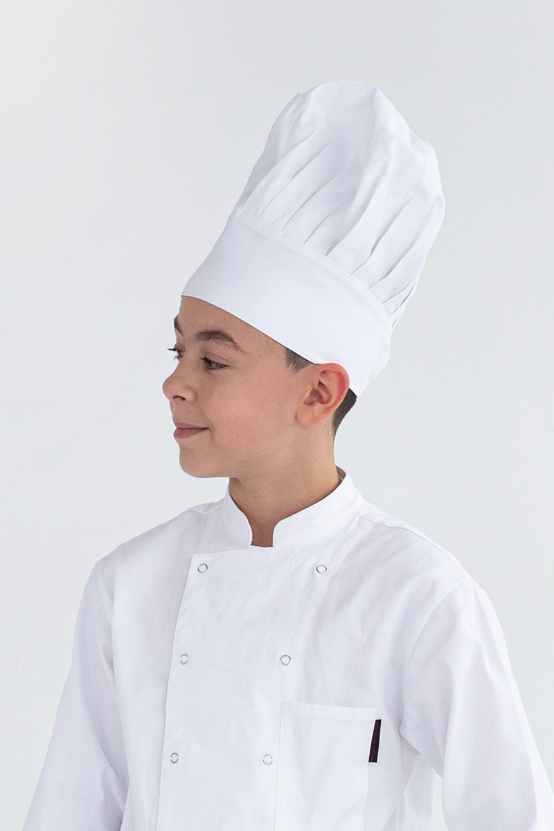 Kids Chef Hat White Regular