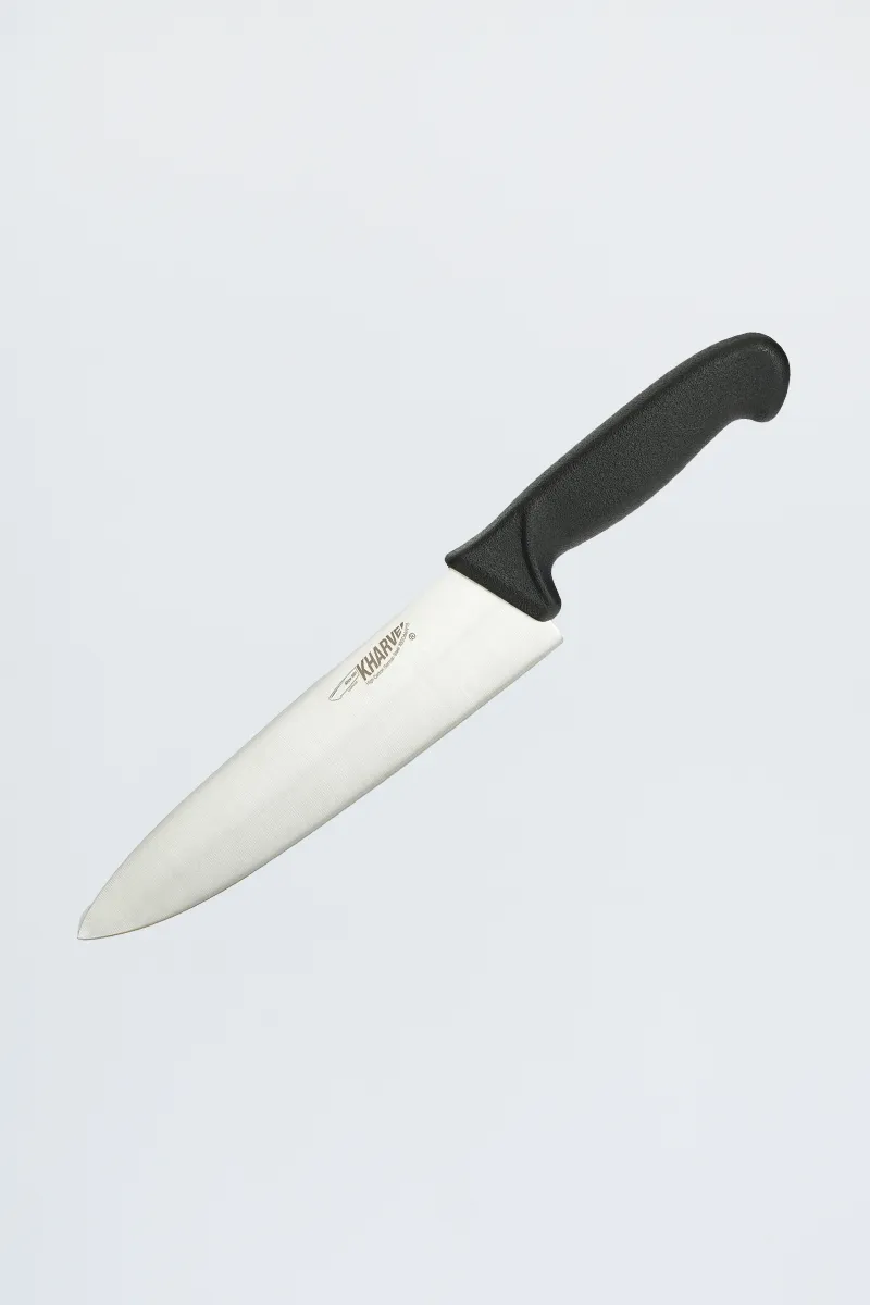 Kharve 20cm Cooks Knife Black