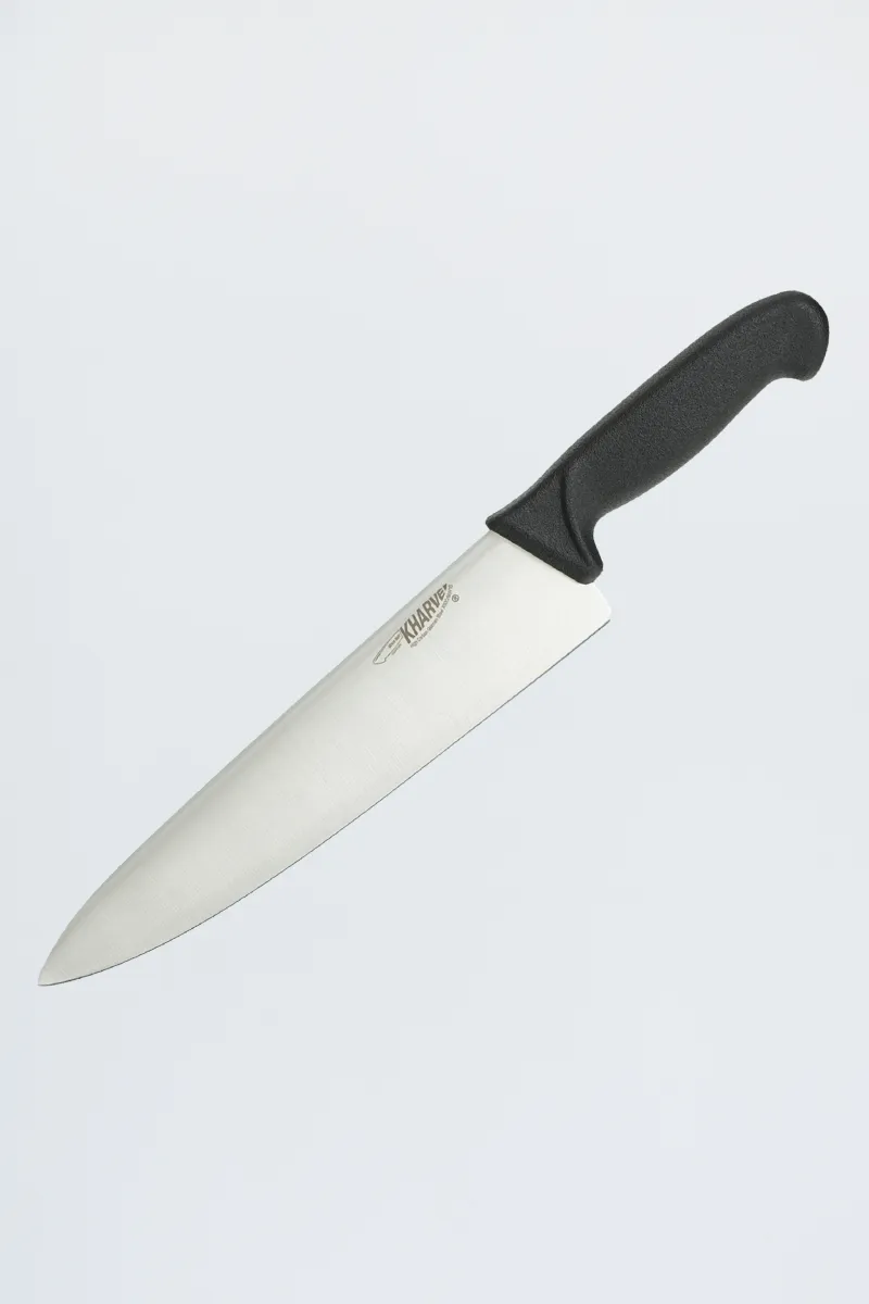 Kharve 25cm Cooks Knife Black