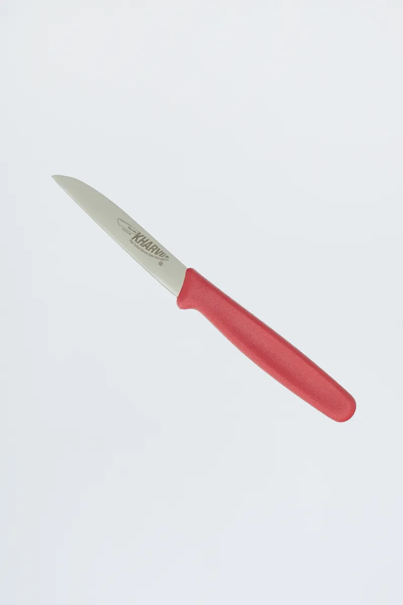 Kharve 8cm Paring Knife European Red