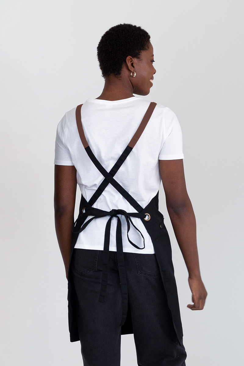 Luca Black Tan Straps