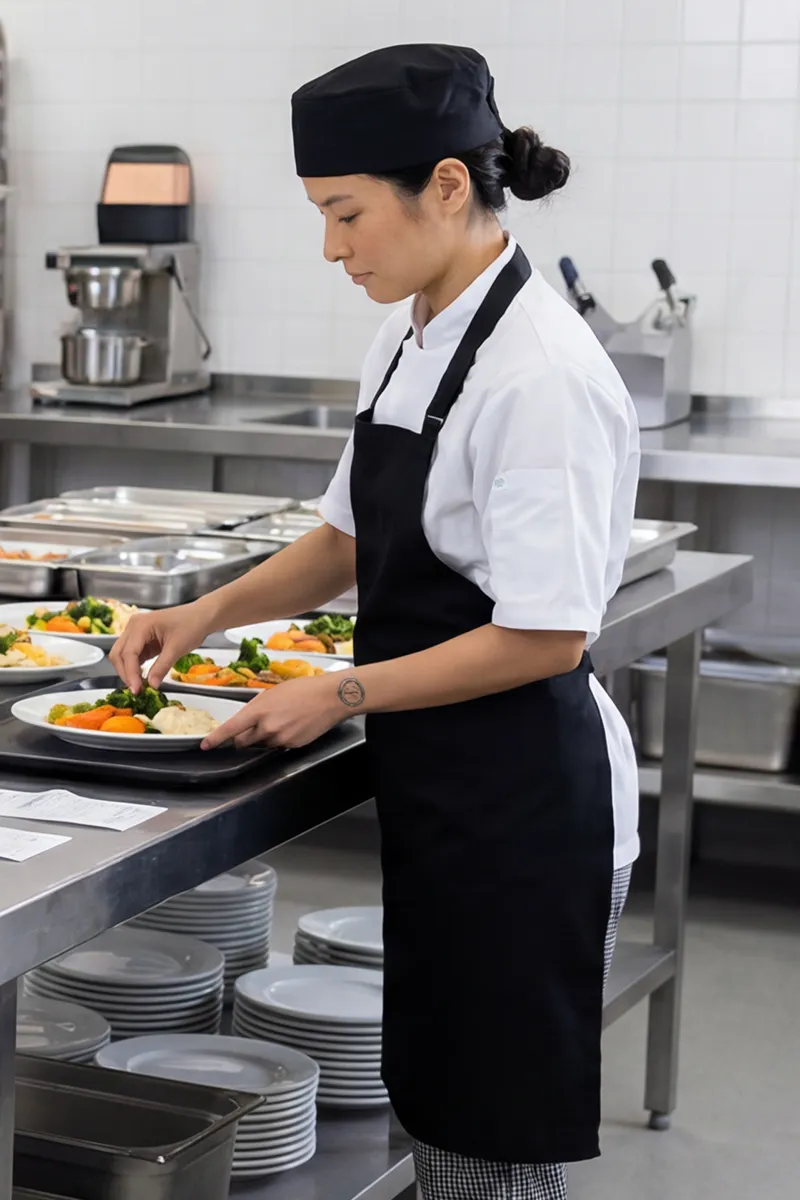 Bib Apron Black