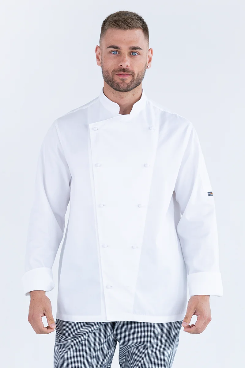 Traditional White Long Sleeve-3XL