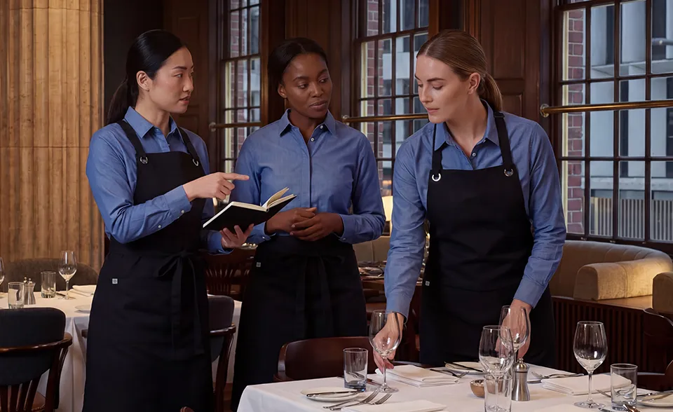 Matching Apron Colours