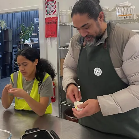 Green aprons