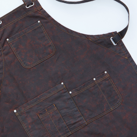 Barber apron pockets 