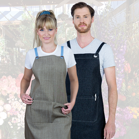 Bella and Mia fashion-forward aprons