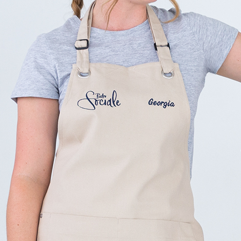 Cantine apron | embroidery