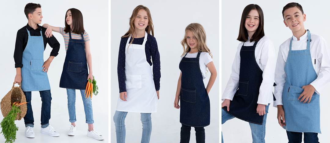 Junior chef aprons