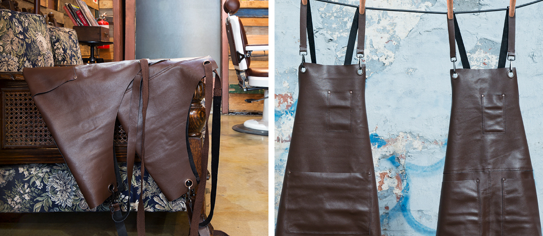 Authentic Leather Protective Apron