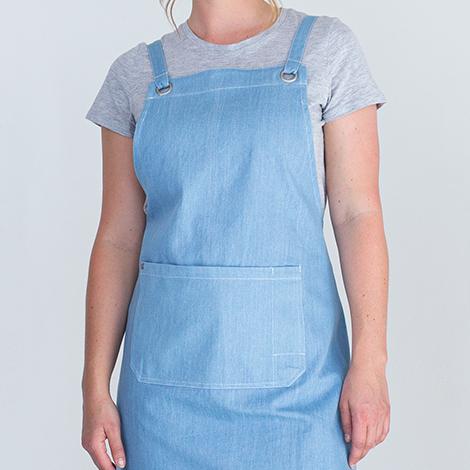 Mia Denim hairdresser apron