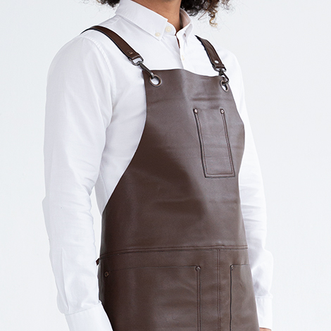 Riley Leather apron